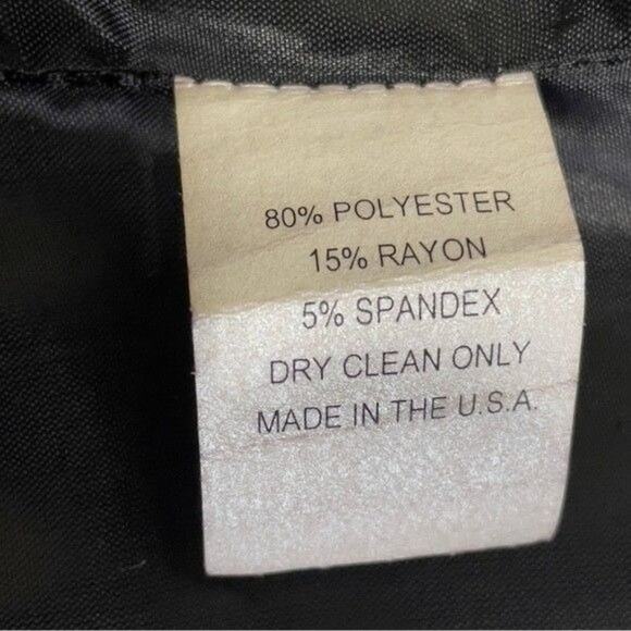 Skirt Black Straight Pencil with a Bow 4 - Picture 8 of 8